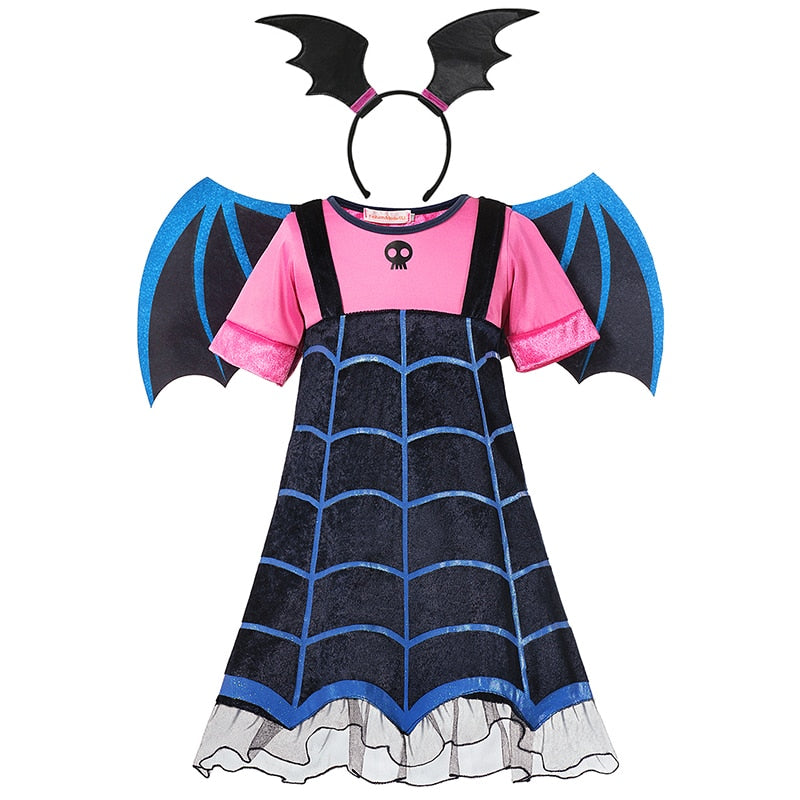 Vestido Fantasia Vampirina Halloween