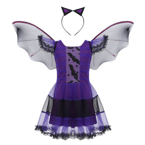 Vestido Fantasia Vampirinha Deluxo