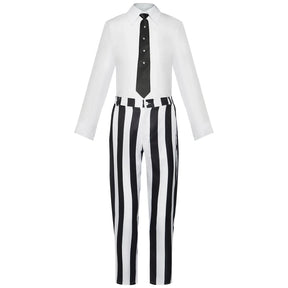 Cosplay Beetlejuice Terno Completo