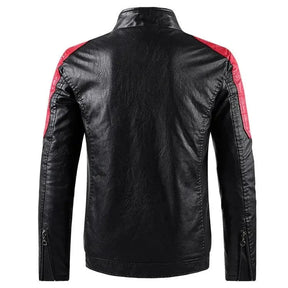 Jaqueta Masculina Motoqueiro Slim Impermeável