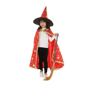 Capa e Chapéu Infantil Haloween