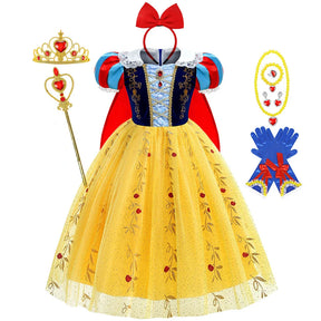 Vestido Branca de Neve Luxo