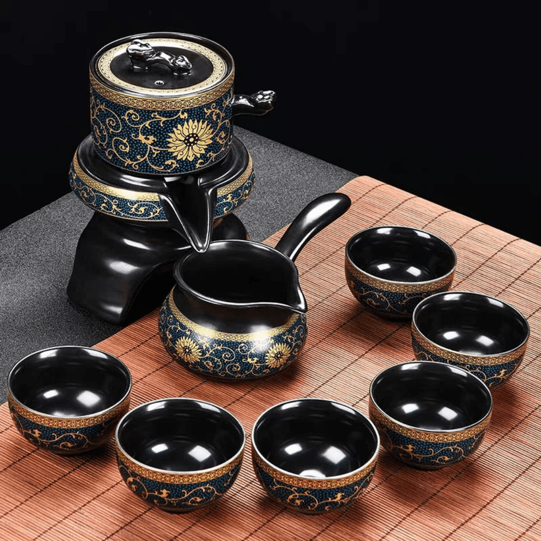 Conjunto de Chá em Porcelana Chinesa - Casa Saintelle