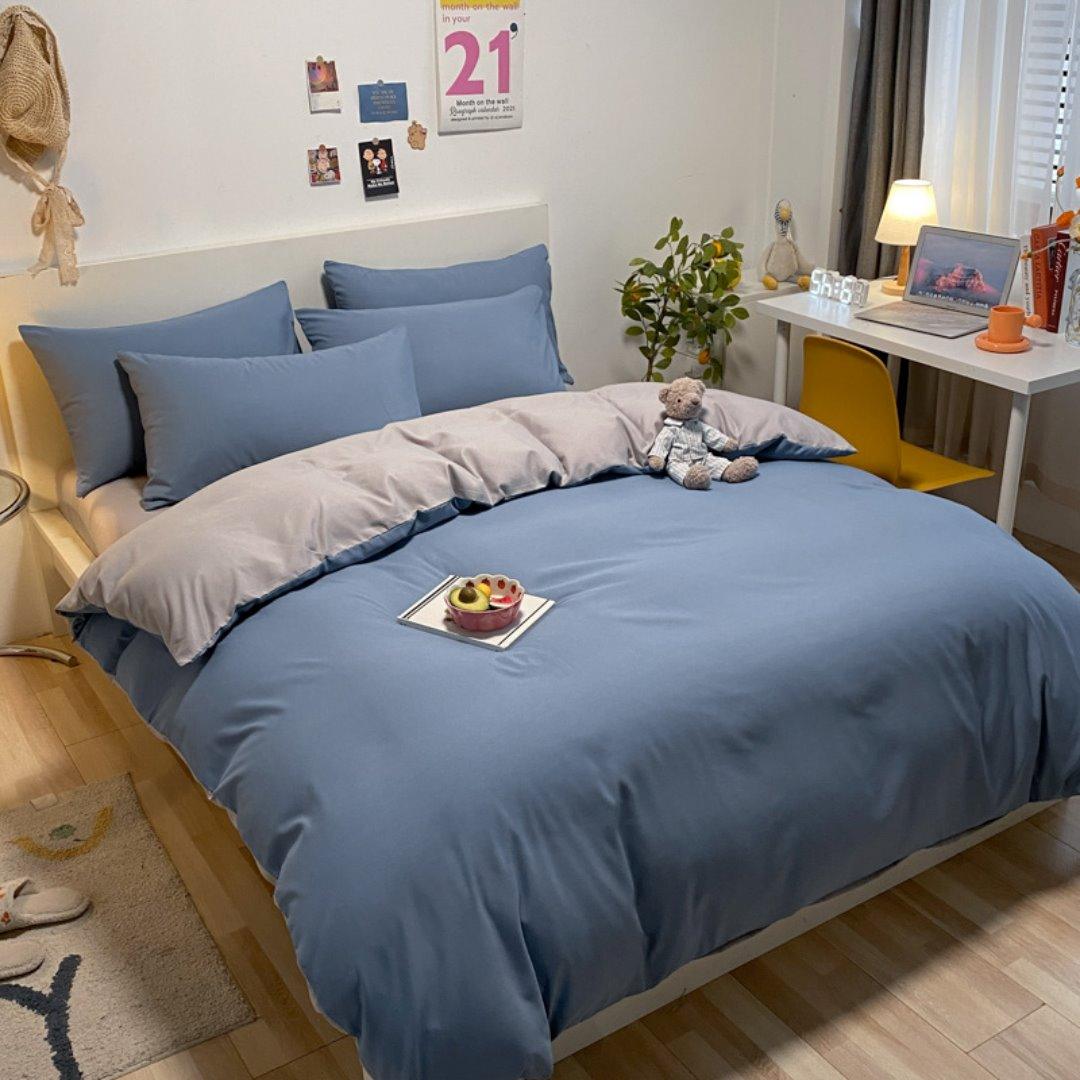 Conjunto de Roupa de Cama Nórdica em Algodão 100% Luxo - Casa Saintelle