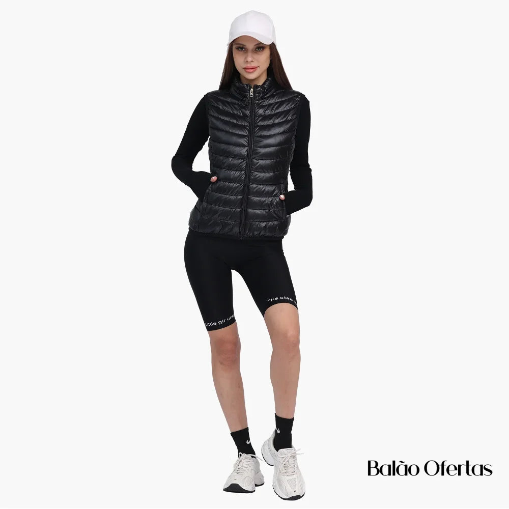 Jaqueta Feminina Colete Puffer Maitê