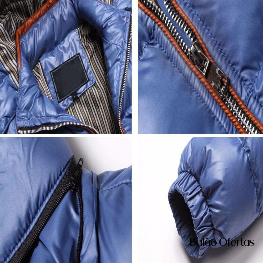 Jaqueta Masculina Puffer Diamond