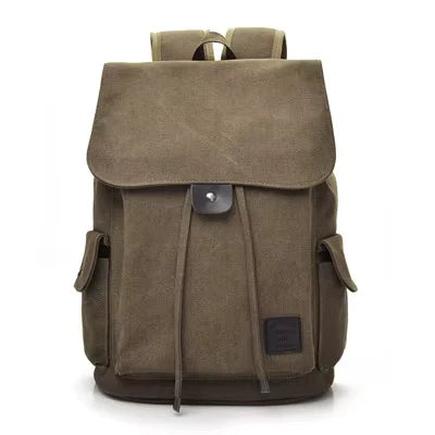 Mochila de Viagem Masculina em Canvas