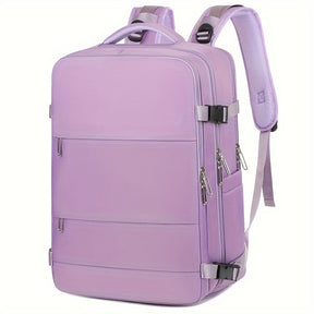 Mochila de Viagem Nylon com 9 Compartimentos