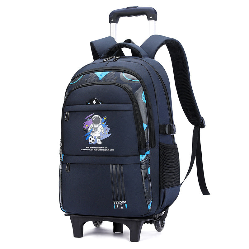 Mochila Escolar Astronauta com Rodas