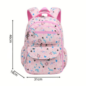 Mochila Escolar Estampada Impermeável