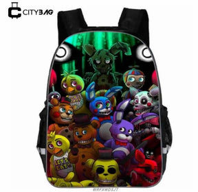 Mochila Escolar Infantil Five Nights At Freddys