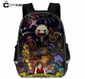 Mochila Escolar Infantil Five Nights At Freddys